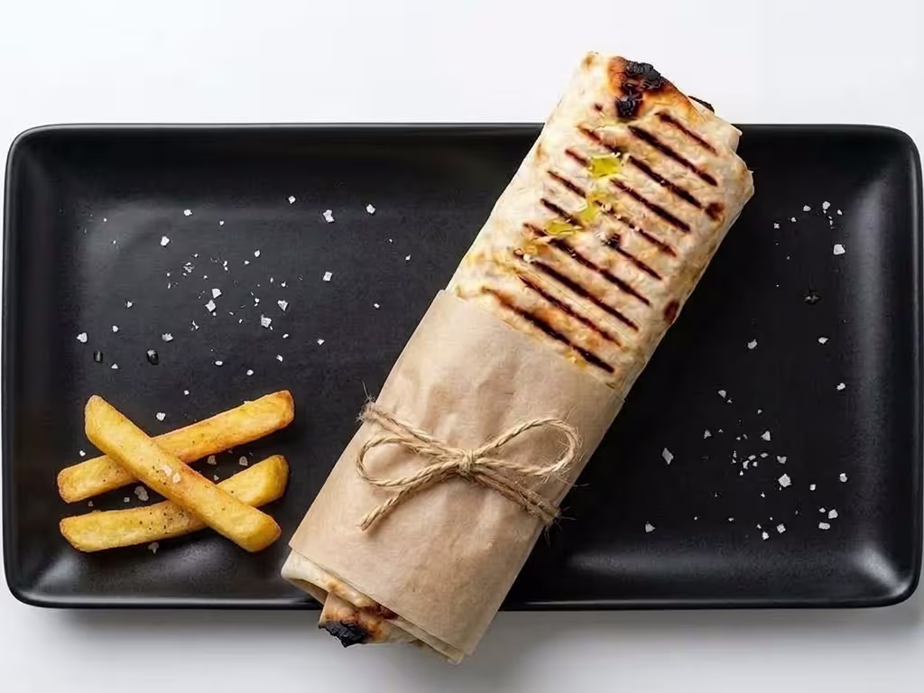 lavasch dürüm mit pommes