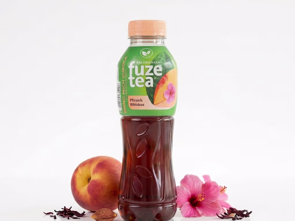 FuzeTea Pfirsich-Hibiskus - PET 500ml
