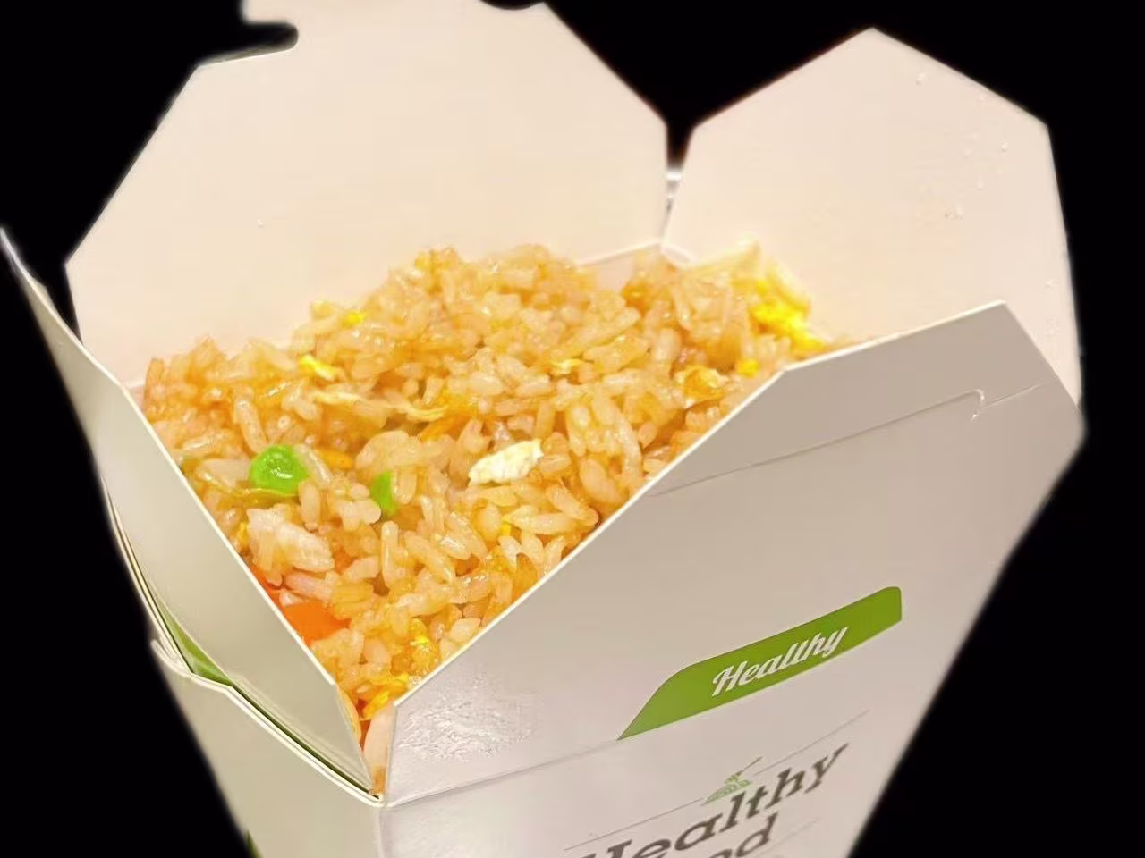 Reis Box mit Gemüse