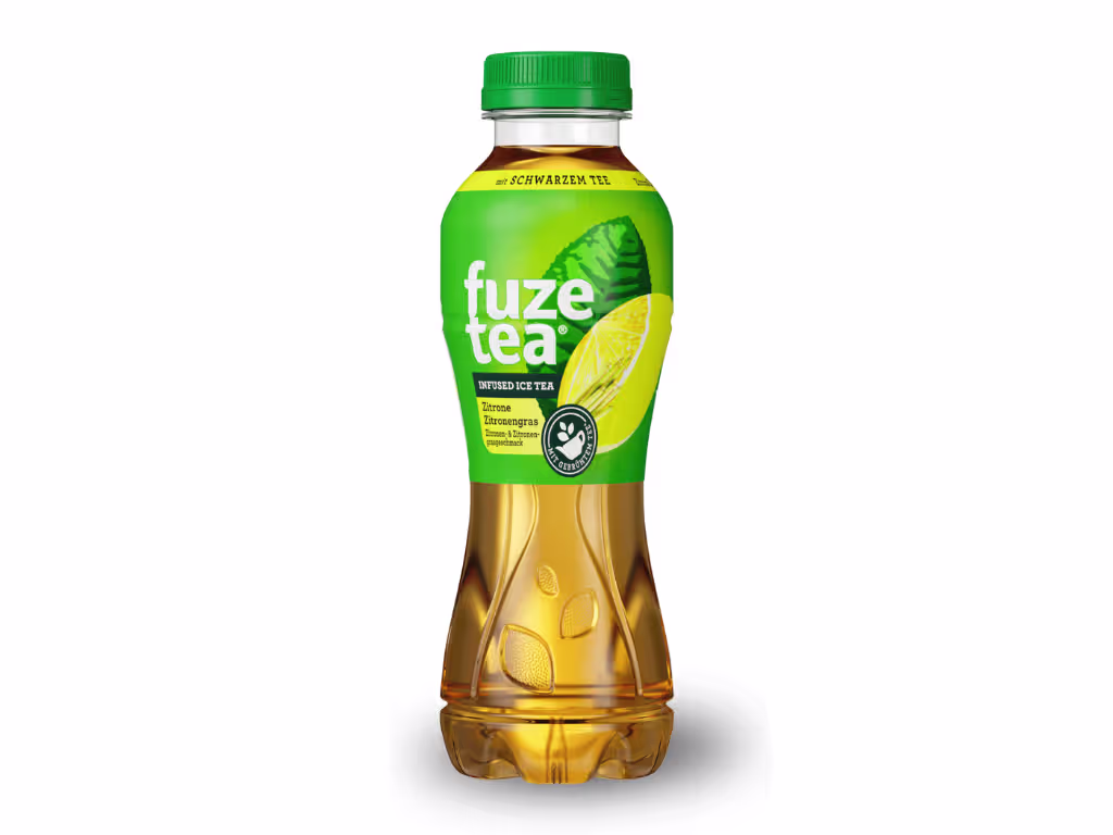 Fuze Tea 0,5l - Schwarztee Zitrone & Zitronengras