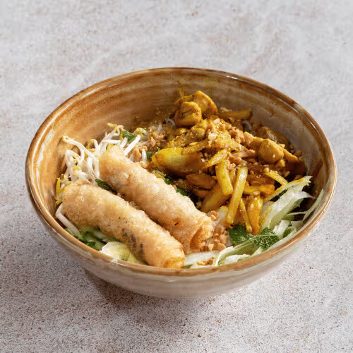 Bun Char Kreoung Hühnerfleisch (lauwarm)