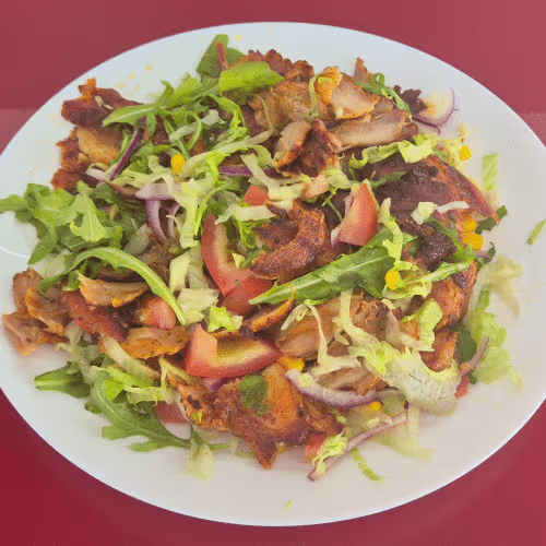 Huhn kebab Salat