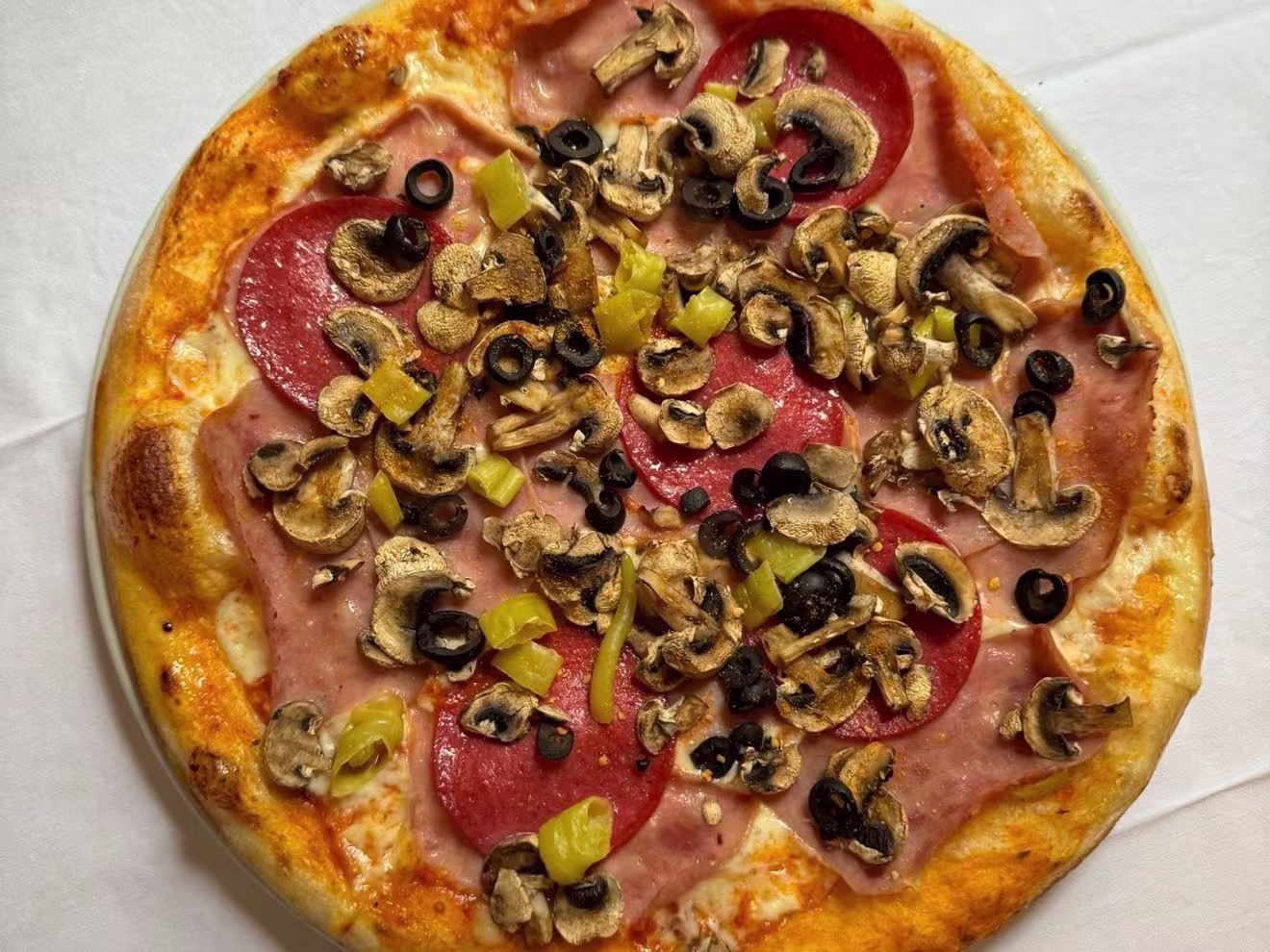 Pizza Diavolo (scharf)