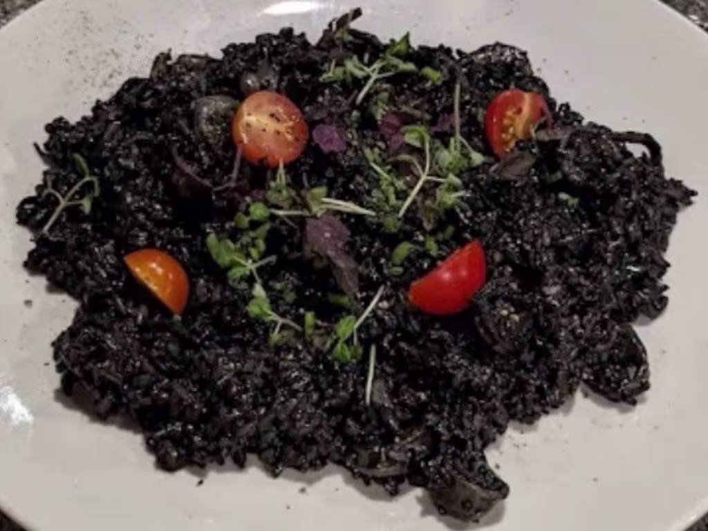 Risotto nero con Calamari