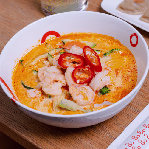 Kokos-Curry mit Garnelen