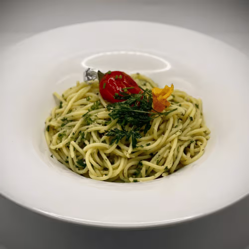 Spaghetti Aglio Olio (scharf)