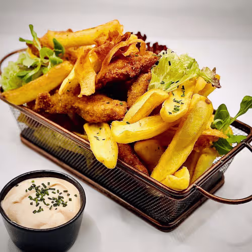 Crispy Chicken and Potato Snack