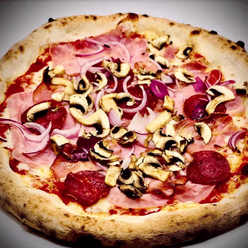 Pizza Bitte Lächeln