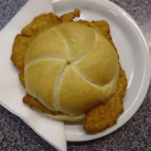 Schnitzelsemmel