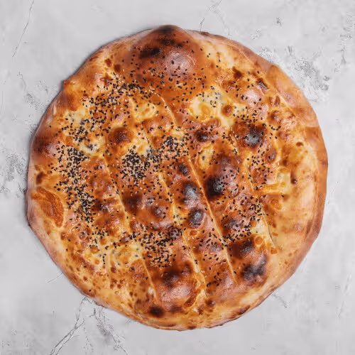 Pizza Brot mit Knoblauch