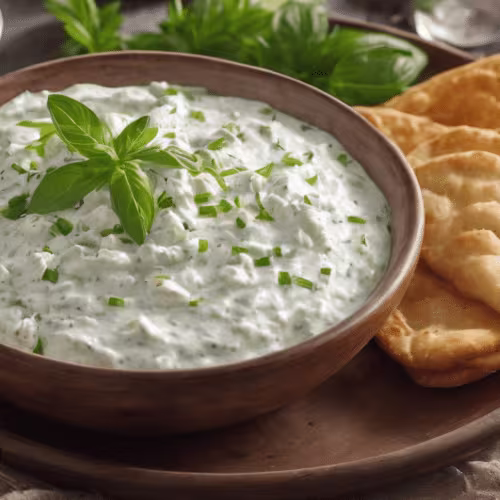 Tzatziki mit Brot