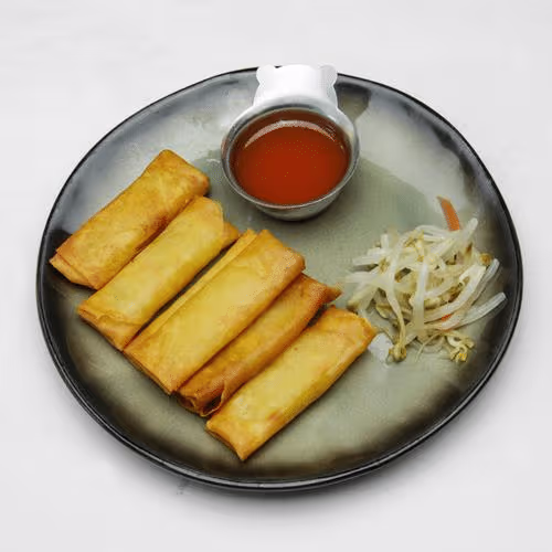 Mini Frühlingsrollen (6 Stück, vegetarisch)