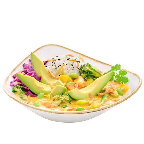 Yellow Avocado Curry