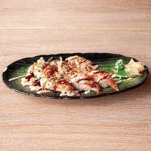 Aburi Sake Sushi (6 Stück)