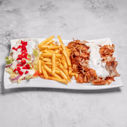 Kebap auf Teller