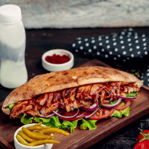 Hühner Döner Sandwich