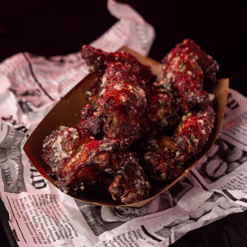 Garlic Parmesan Lemon Wings