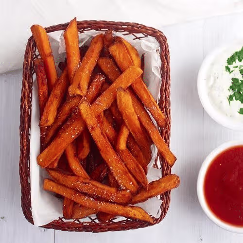 Süßkartoffel-Pommes frites