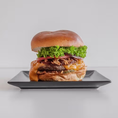 Smoked Beef Burger Menü
