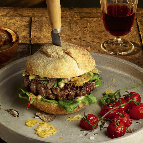 Green Heroes Plant Burger Menü (125g, vegan)