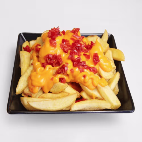 Chili-Cheese Fries (scharf)