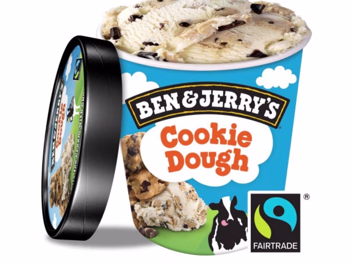 Ben & Jerry‘s Cookie Dough groß ( 465ml)